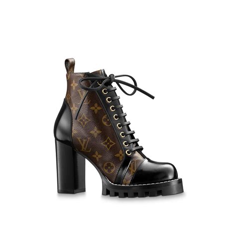 louis vuitton star trail heels sandals|louis vuitton star trail ankle boot.